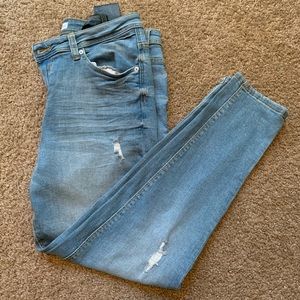Zara cropped skinny jeans 32/32
